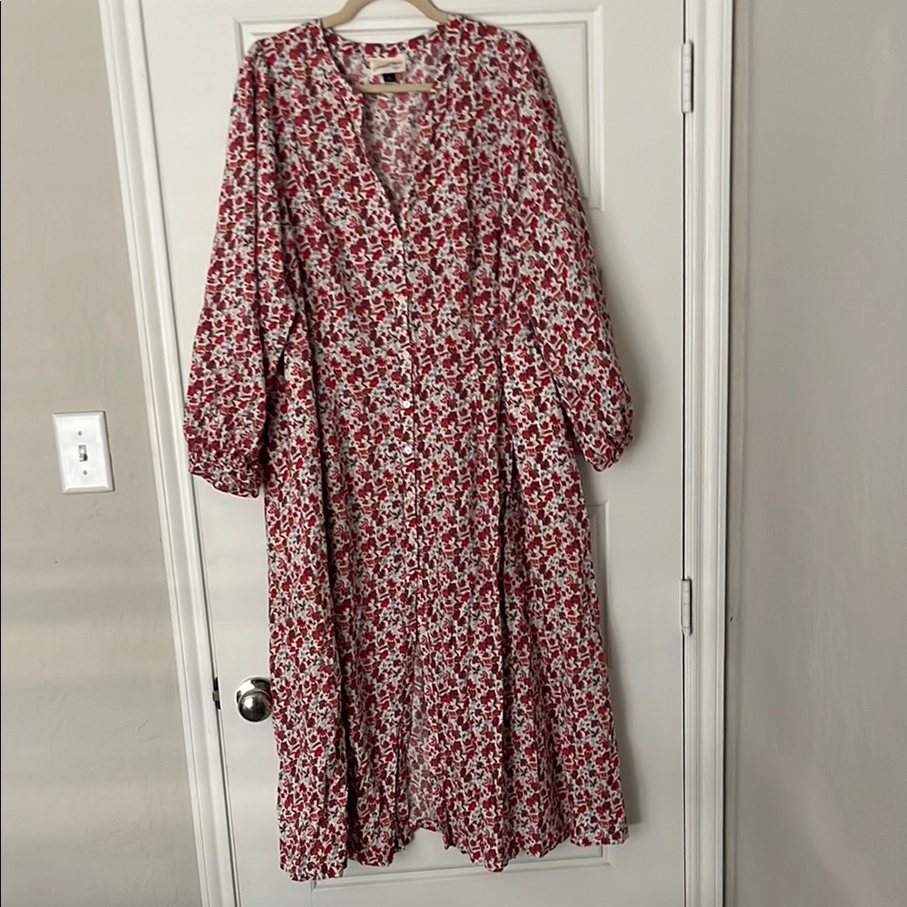 Universal Thread Floral Button Down Dress
